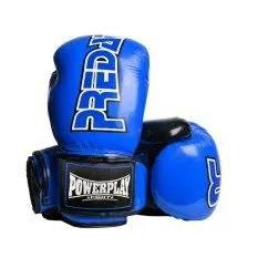 Рукавички боксерські PowerPlay PP 3017 Blue Carbon 12 унцій (CN11079-2)