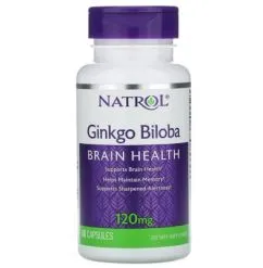 Натуральная добавка Natrol Ginkgo Biloba 120mg 60 капс (47469007683)