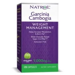 Натуральная добавка Natrol Garcinia Cambogia 120 капс улучшает пищеварение (47469067342)