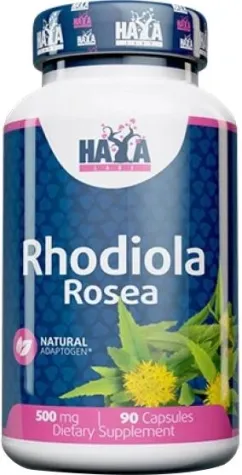 Натуральна добавка Haya Labs Rhodiola Rosea Extract 500 мг 90 капс (853809007240)