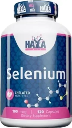 Минералы Haya Labs Chelated Selenium 100 мкг 120 капс (853809007271)