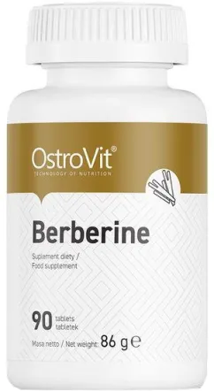 Натуральна добавка OstroVit Berberine 90 таб (5902232619324)