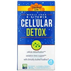 Вітаміни та мінерали Country Life Cellular Detox 30 вегакапсул (015794064497)