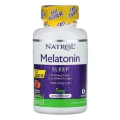 Натуральна добавка Natrol Melatonin 5mg Straw 150 таб (47469071448)