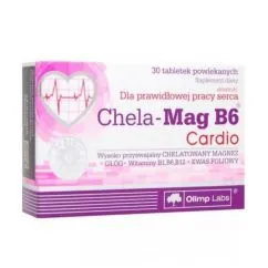 Вітаміни та мінерали Olimp Chela-Mag B6 Cardio 30 таблеток (5901330034947)