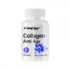 Препарат для суглобів та зв'язок IronFlex Collagen Anti Age 90 таблеток (5903140696674)