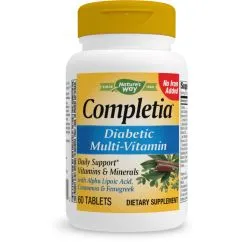 Витамины и минералы Nature's Way Completia Diabetic 60 таблеток (0305251286914)