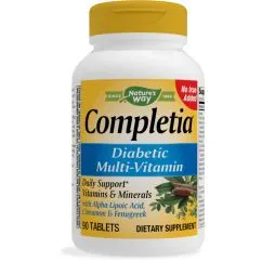 Витамины и минералы Nature's Way Completia Diabetic 90 таблеток (0305251286204)