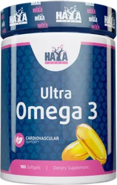 Витамины Haya Labs Ultra Omega 3 180 софт гель (854822007460)