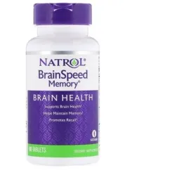Вітаміни Natrol BrainSpeed Memory 60 капс