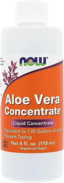 Натуральна добавка Now Foods Aloe Vera Concentrate 118 мл (733739030306)