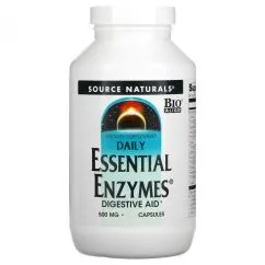 Натуральна добавка Source Naturals Daily Essential Enzymes 500 мг 120 капсул (0021078006602)