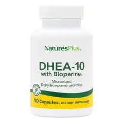 Стимулятор тестостерона Natures Plus DHEA-10 with BioPerine 90 капсул (97467049673)