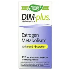 Натуральна добавка Nature's Way DIM-Plus Estrogen Metabolism 120 вегакапсул (033674148501)