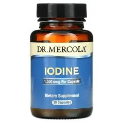 Витамины и минералы Dr. Mercola Iodine 30 капсул (0813006016148)