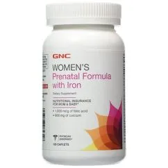 Витамины GNC PRENATAL FORMULA 120 капс 11/2021 (48107188986)
