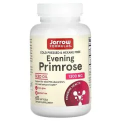 Жирні кислоти Jarrow Formulas Evening Primrose 1300 mg 60 капсул (790011090021)
