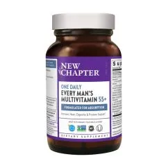 Вітаміни та мінерали New Chapter Every Men's One Daily 55+ Multivitamin 24 таблетки (CN7353)