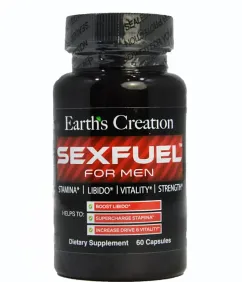 Натуральна добавка Earth's Creation Sex-Fuel For Men 60 капс (608786009653)