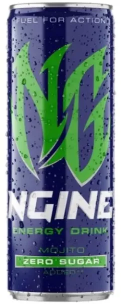 Энергетик 4MOVE Энергетический напиток NGINE (Zero Sugar) 250 мл мохито (5900552078647)