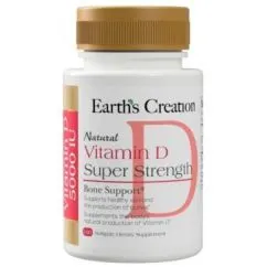 Вітаміни Earth's Creation Vitamin D 5000 IU 100 софт гель (608786001084)