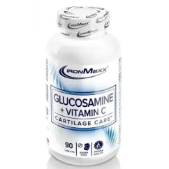 Вітаміни IronMaxx Glucosamine + Vitamin C 90 таб (банка) 04/21