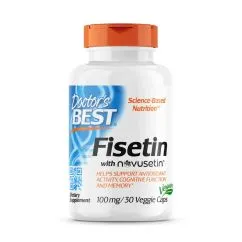 Натуральная добавка Doctor's Best Fisetin with Novusetin 30 вегакапсул (753950002272)