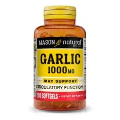Натуральная добавка Mason Natural Garlic Oil 1000 mg 100 капсул (311845069917)