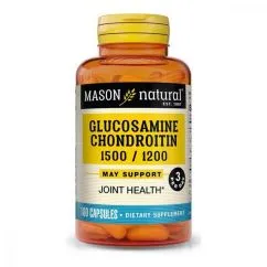 Препарат для суглобів та зв'язок Mason Natural Glucosamine Chondroitin 180 капсул (0311845130372)