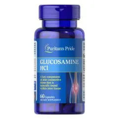 Препарат для суглобів та зв'язок Puritan's Pride Glucosamine HCL 680 mg 60 капсул (074312141713)