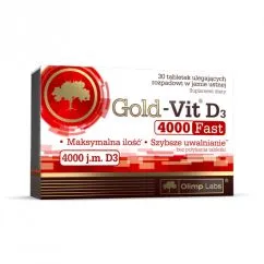 Вітаміни та мінерали OLIMP Gold-Vit D3 4000 fast 90 таблеток (CN9631)