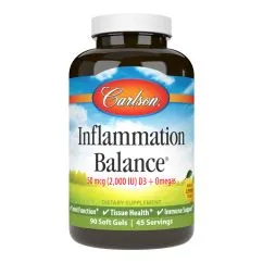 Жирні кислоти Carlson Labs Inflammation Balance 90 капсул (088395045318)