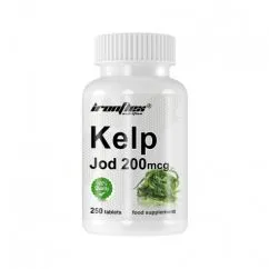 Вітаміни та мінерали IronFlex Kelp Jod 200 mсg 250 таблеток (5903140696889)