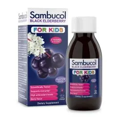 Натуральна добавка Sambucol Black Elderberry For Kids 120 мл (5060216560168)