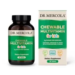 Вітаміни та мінерали Dr. Mercola Chewable Multivitamin for Kids 60 таблеток (305251285511)
