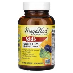 Вітаміни та мінерали MegaFood Kids One Daily Multivitamin 30 таблеток (0305251285627)