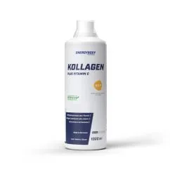 Препарат для суглобів та зв'язок Energybody Kollagen plus Vitamin C 1 літр Мірабель (4044191002937)