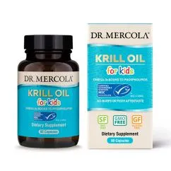 Жирні кислоти Dr. Mercola Krill Oil for Kids 60 капсул (0813006011495)