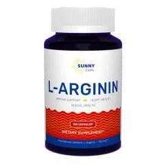 Аминокислота Sunny Caps L-Arginine 100 капсул (CN8756)