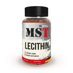 Натуральна добавка MST Lecithin 1200 mg 100 капсул (CN13377)