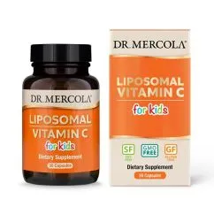 Витамины и минералы Dr. Mercola Liposomal Vitamin C for Kids 30 капсул (0810487031493)