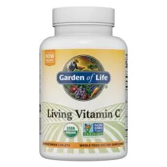 Вітаміни та мінерали Garden of Life Living Vitamin C 60 каплет (658010111485)