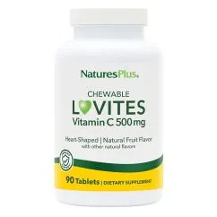 Витамины и минералы Natures Plus Lovites Vitamin C 500 мг 90 жевательных таблеток (097467024472)