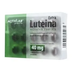 Натуральна добавка Activlab Lutein 40 mg 30 капсул (5907368895475)