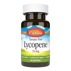 Натуральная добавка Carlson Labs Lycopene 15 mg 60 капсул (088395087165)