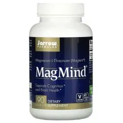 Витамины и минералы Jarrow Formulas MagMind 90 вегакапсул (0790011290629)