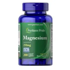 Витамины и минералы Puritan's Pride Magnesium 250 мг 200 каплет (0074312158322)
