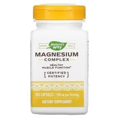 Вітаміни та мінерали Nature's Way Magnesium Complex 100 капсул (0033674410516)