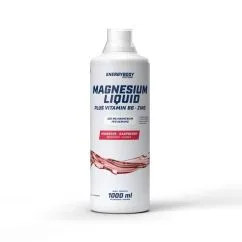 Вітаміни та мінерали Energybody Liquid Magnesium 1 літр Малина (4044191004443)