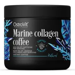 Препарат для суглобів та зв'язок OstroVit Marine Collagen Coffee 150 г Натуральна кава (5903933913285)